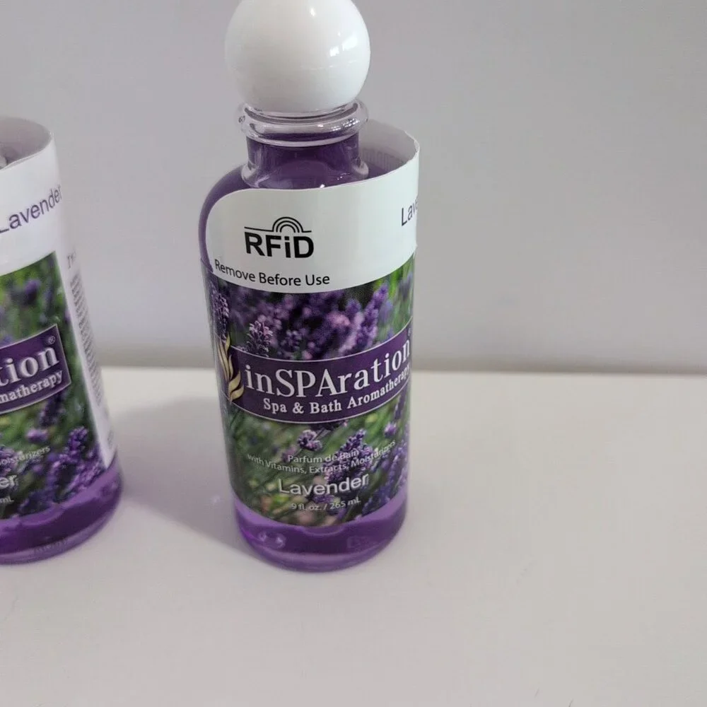Lot Of 2   inSPAration Spa and Bath Aromatherapy (Spa Liquid) 9-Ounce Lavender - Picture 2 of 4